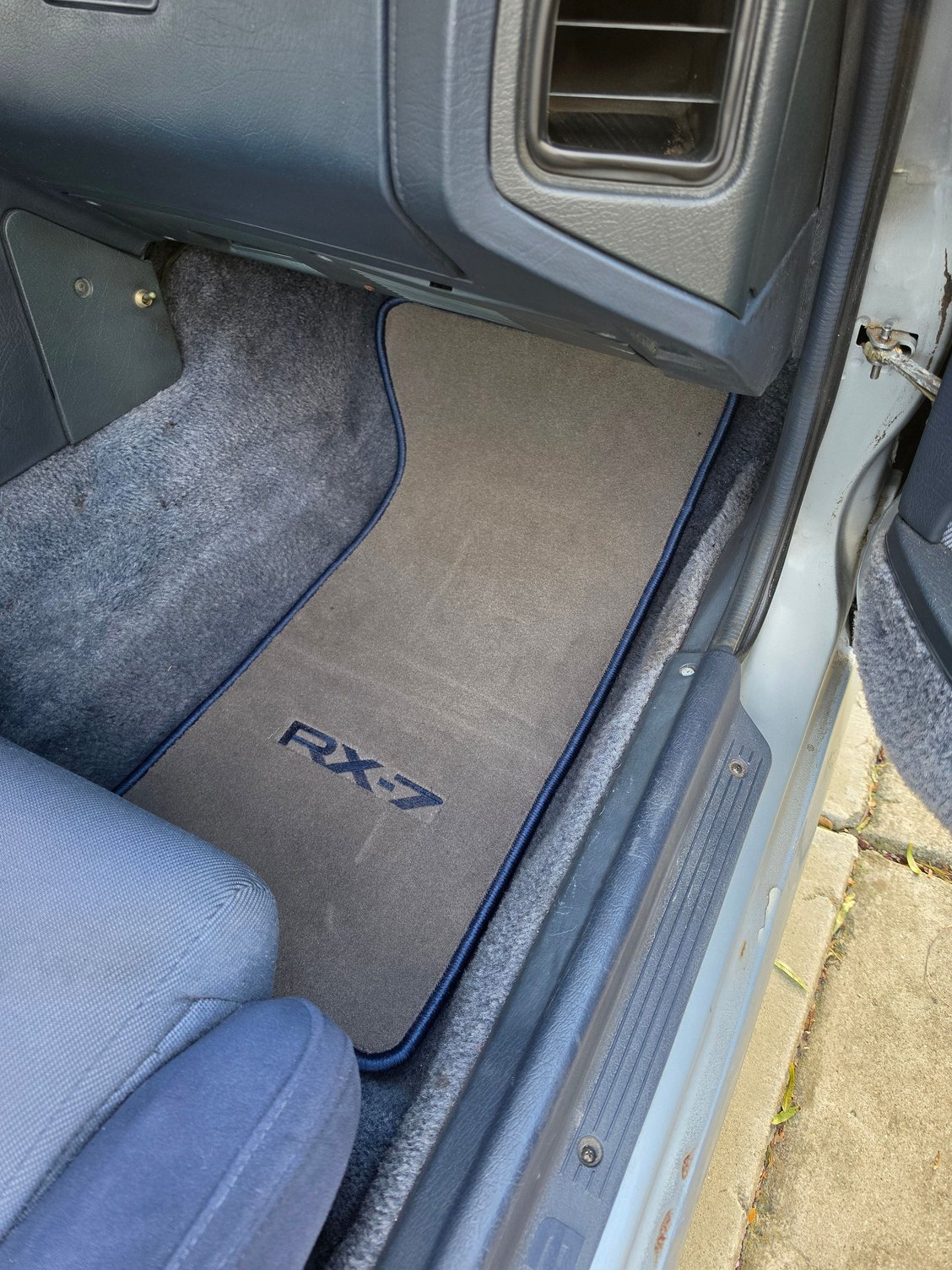 In with the new (passenger side). Lets see how long these will hold up for!