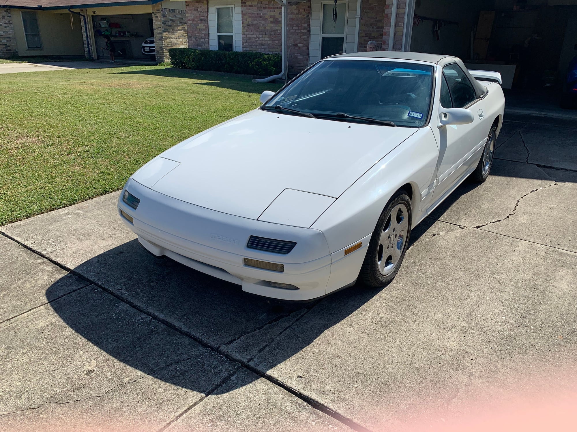 1991 Mazda RX-7 - 1991 convertible 48 k miles - Used - VIN Jm1fc3522m0907447 - 48,000 Miles - Other - 2WD - Automatic - Convertible - White - Grand Prairie, TX 75051, United States