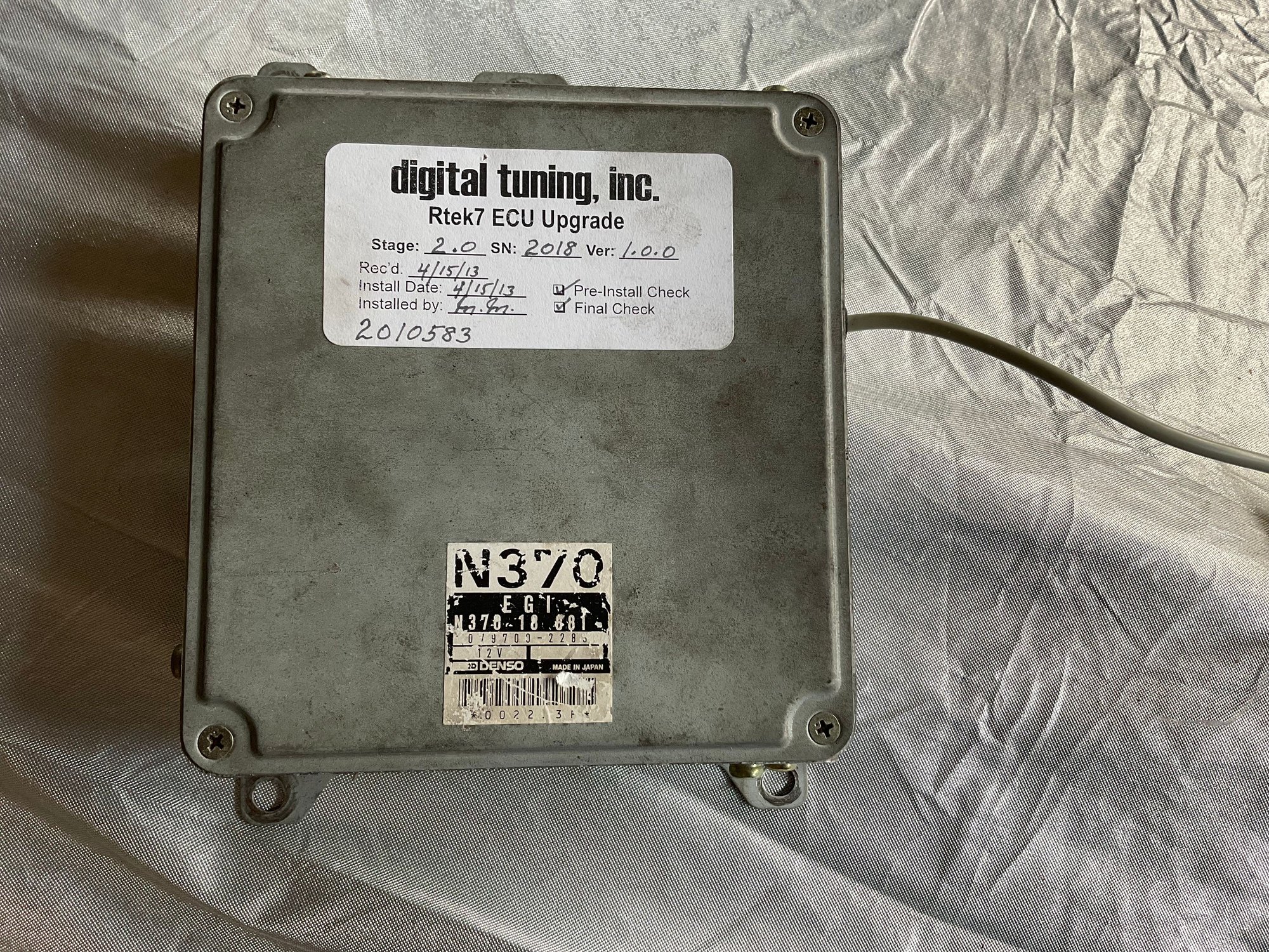 Engine - Electrical - RTEK 2.0/2.1 with map for a S5 - Used - 1986 to 1990 Mazda RX-7 - Toronto, ON N2K4E4, Canada