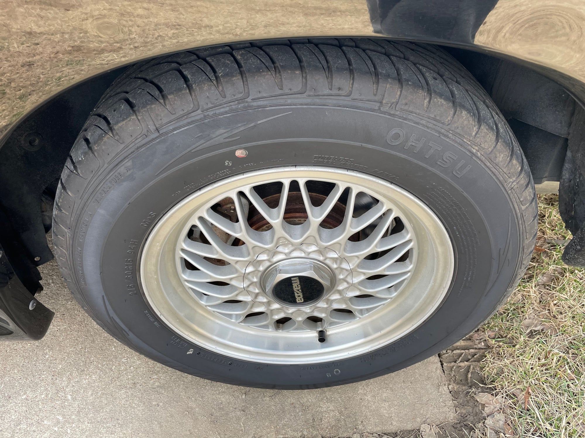 Wheels and Tires/Axles - Vert wheels mounted and blanced - Used - 1986 to 1991 Mazda RX-7 - Saint Louis, MO 63114, United States