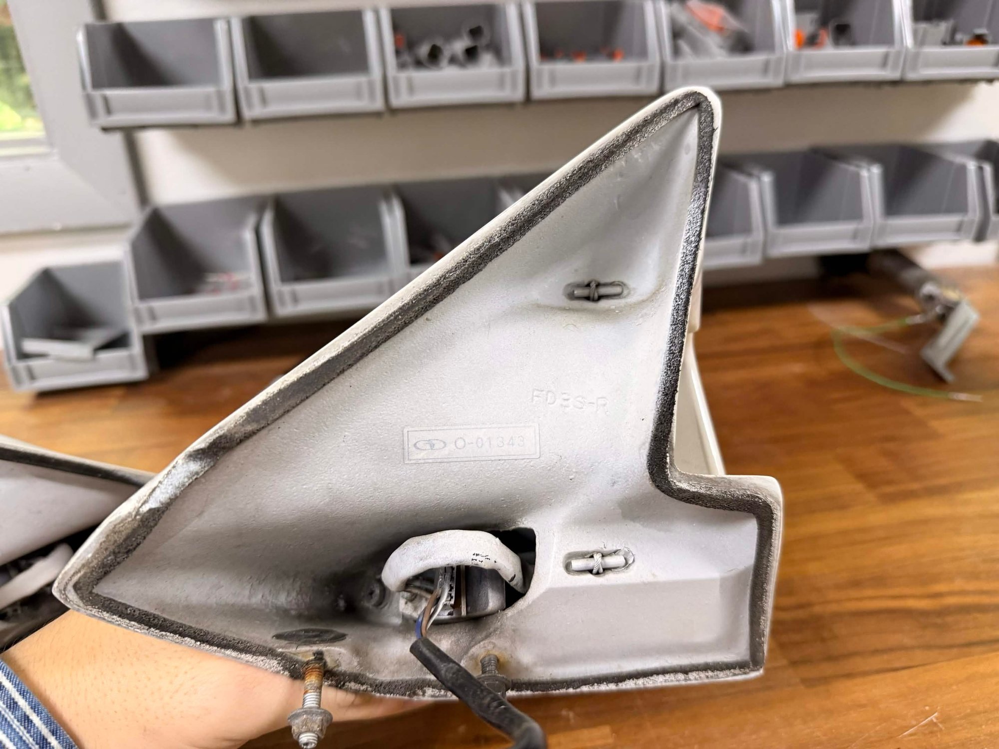 Exterior Body Parts - Ganador Mirrors (Authentic) - Used - 1993 to 2002 Mazda RX-7 - Odessa, FL 33556, United States