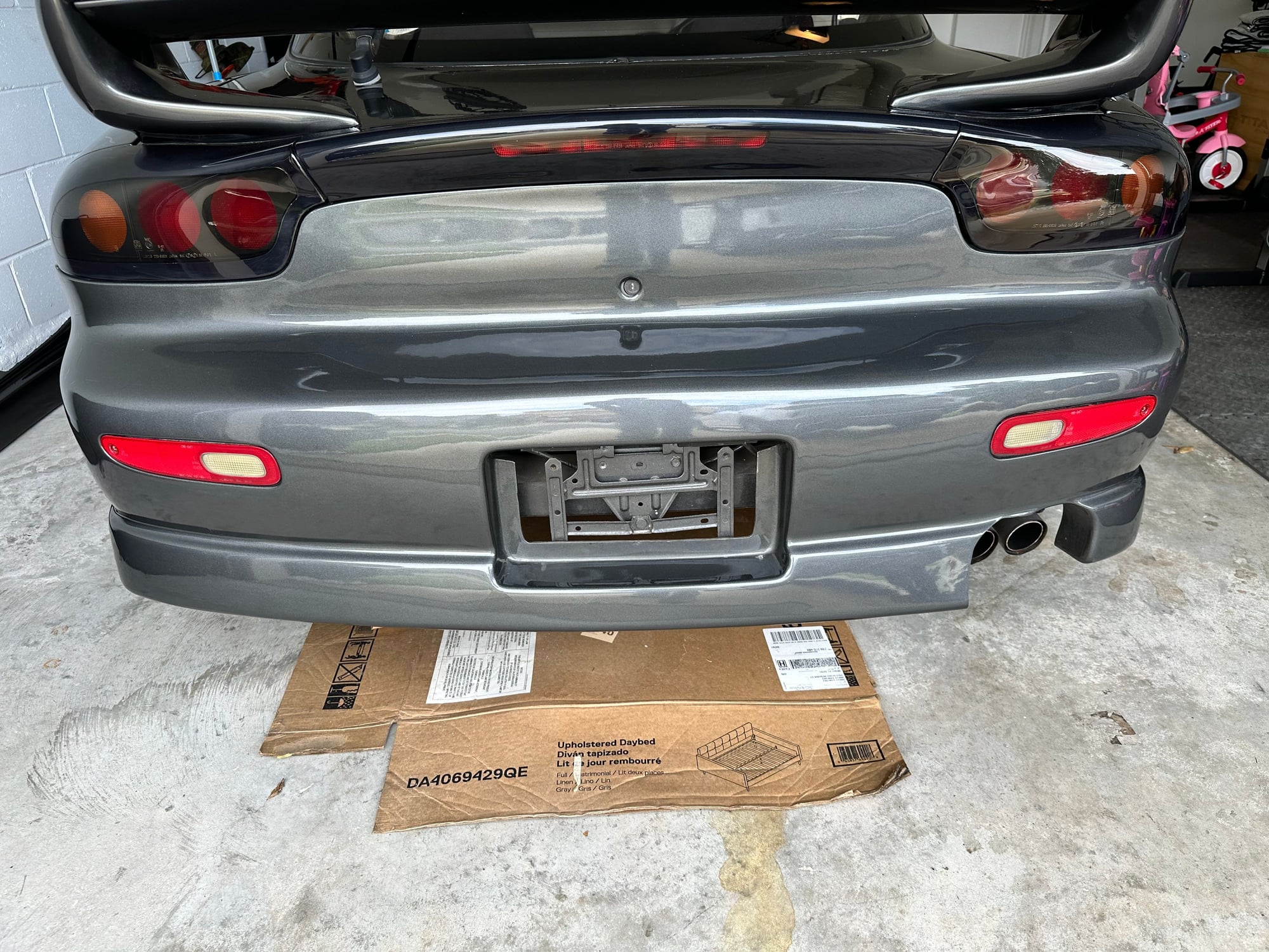Exterior Body Parts - Origin Lab Rear Bumper and Side Skirts - Used - 1993 to 2002 Mazda RX-7 - Ocoee, FL 34761, United States