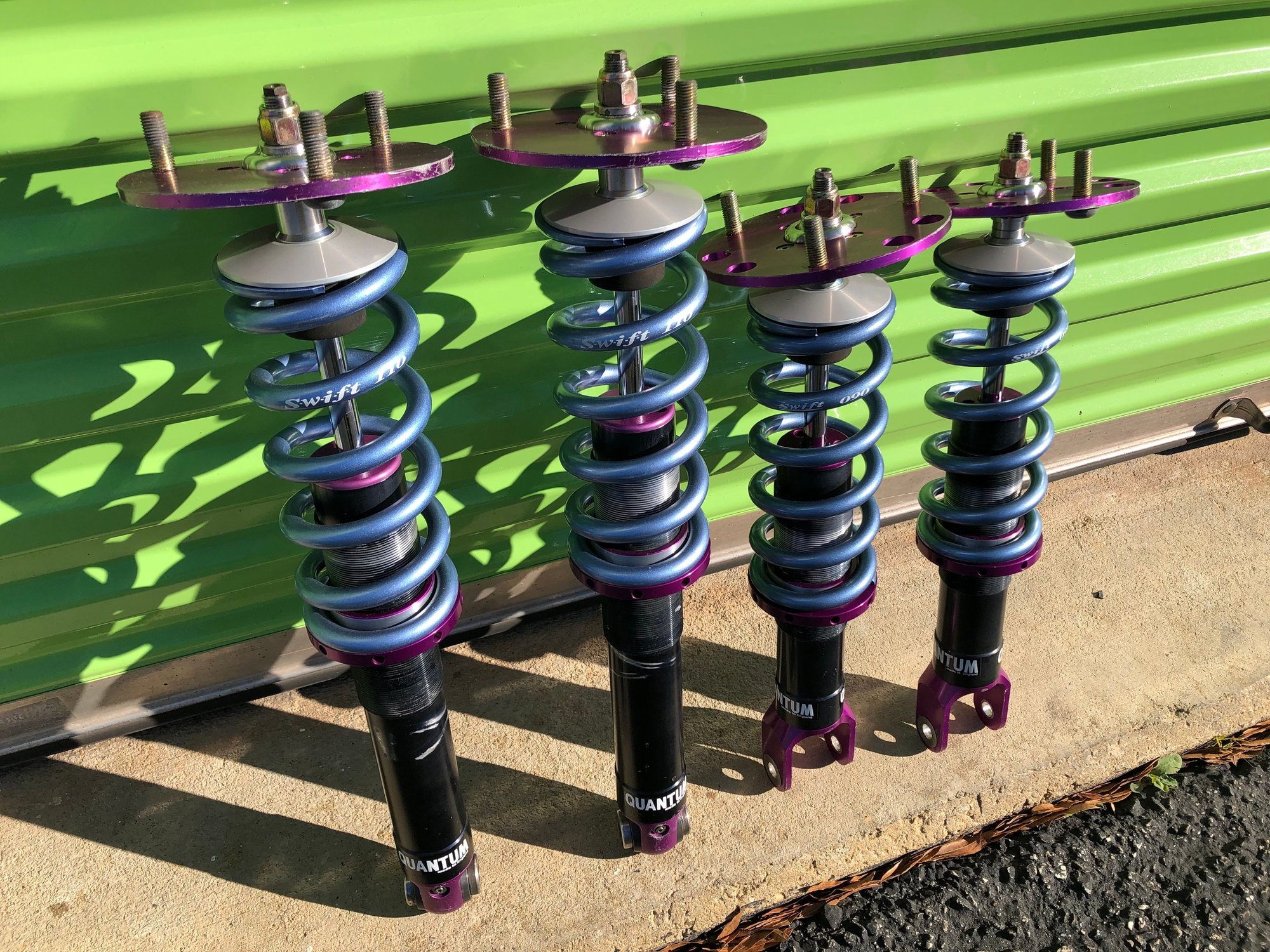 Steering/Suspension - Quantum T5-RS Coilovers w/ 11K/9K Swift Springs - Used - 1993 to 2002 Mazda RX-7 - Hampton, VA 23663, United States