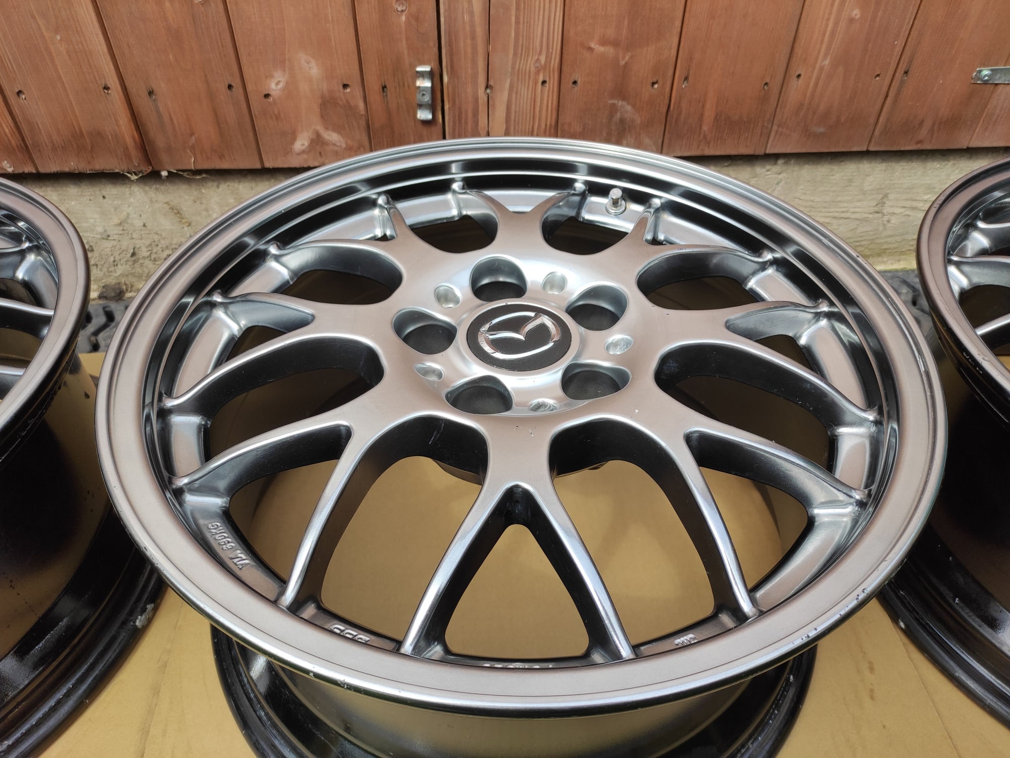 Wheels and Tires/Axles - Genuine Spirit R Type A Wheels - Used - 1992 to 2002 Mazda RX-7 - Banwell BS296D, United Kingdom