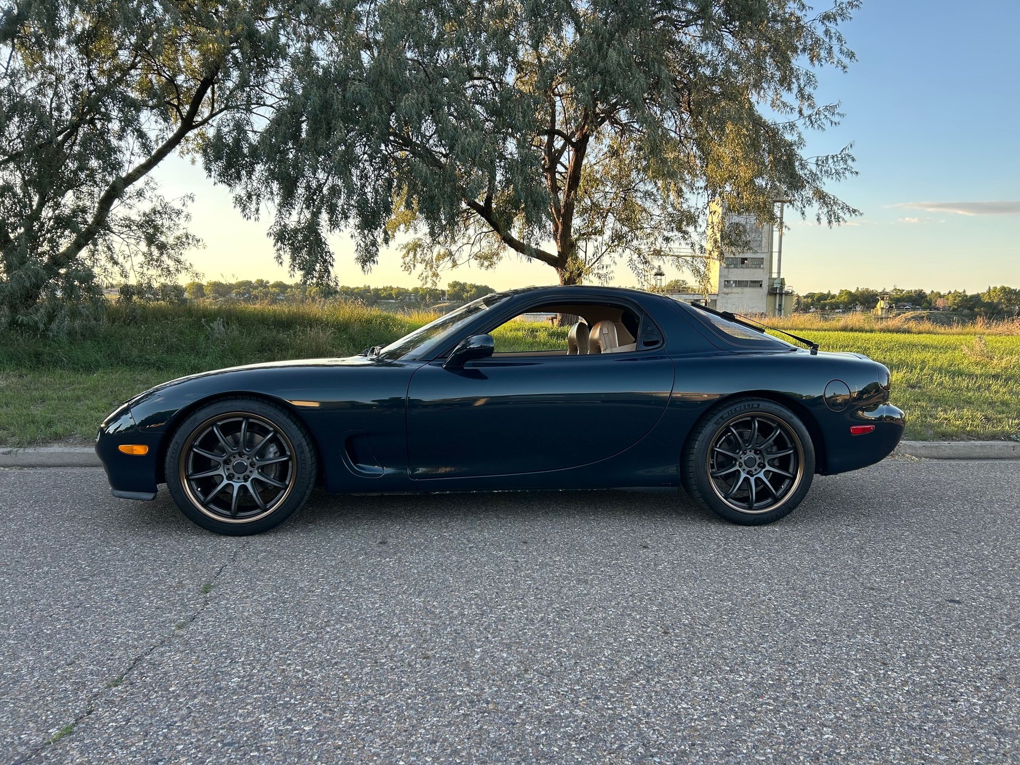 1993 Mazda RX-7 - 1993 RX-7 Manual Montego Blue Touring - Factory repaint, fresh street port rotary - Used - VIN JM1FD3318P0203166 - 83,000 Miles - Other - 2WD - Manual - Coupe - Blue - Calgary, AB T1B4C3, Canada