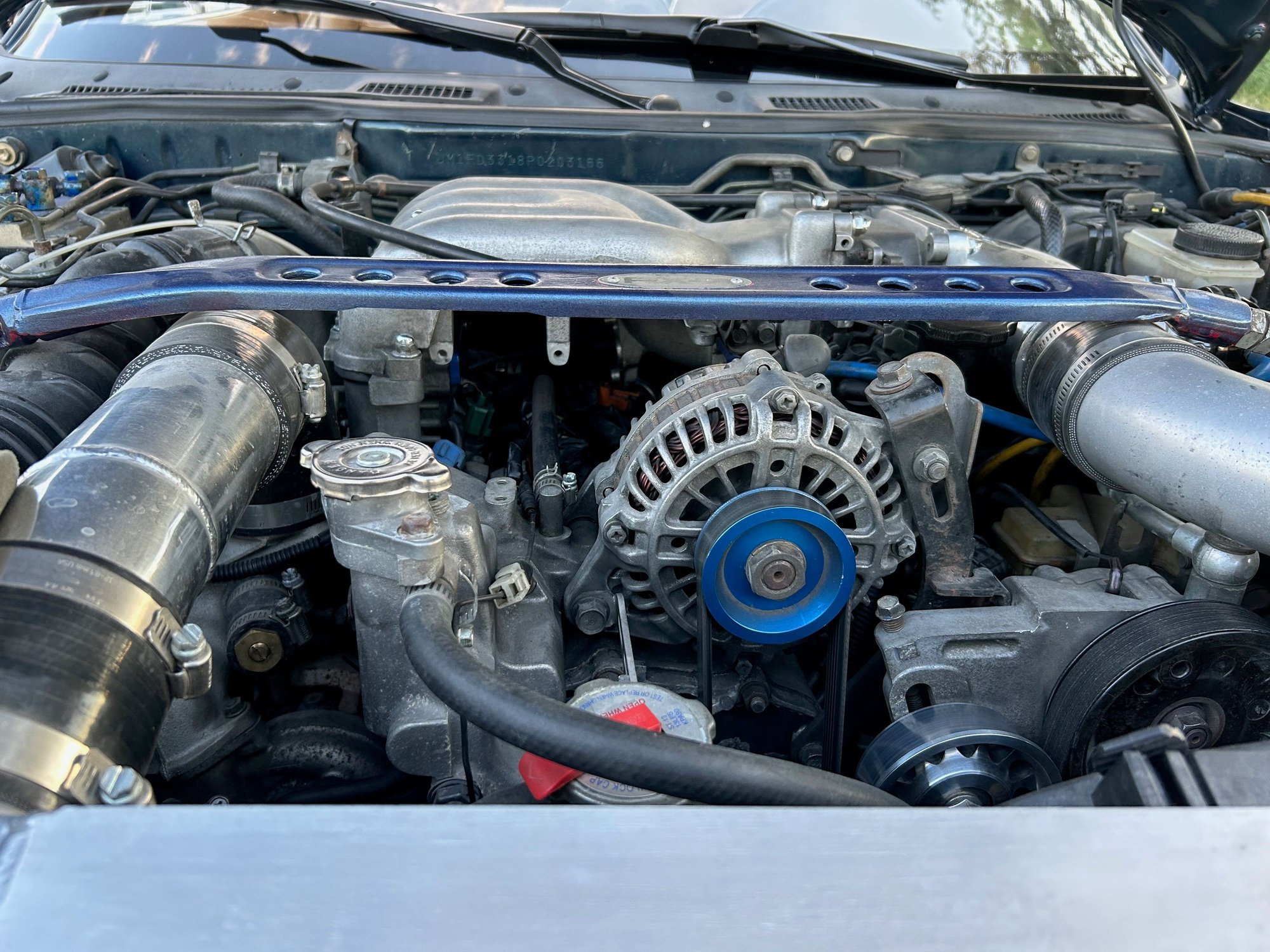 1993 Mazda RX-7 - 1993 RX-7 Manual Montego Blue Touring - Factory repaint, fresh street port rotary - Used - VIN JM1FD3318P0203166 - 83,000 Miles - Other - 2WD - Manual - Coupe - Blue - Calgary, AB T1B4C3, Canada