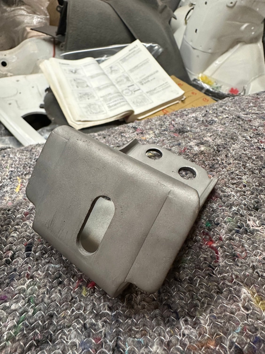 After sandblasting 