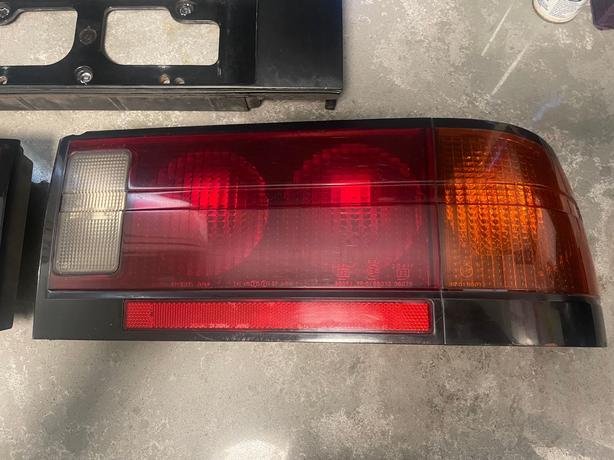 Lights - 86-91 S5 Round Taillights - Used - 1986 to 1991 Mazda RX-7 - San Leandro, CA 94579, United States
