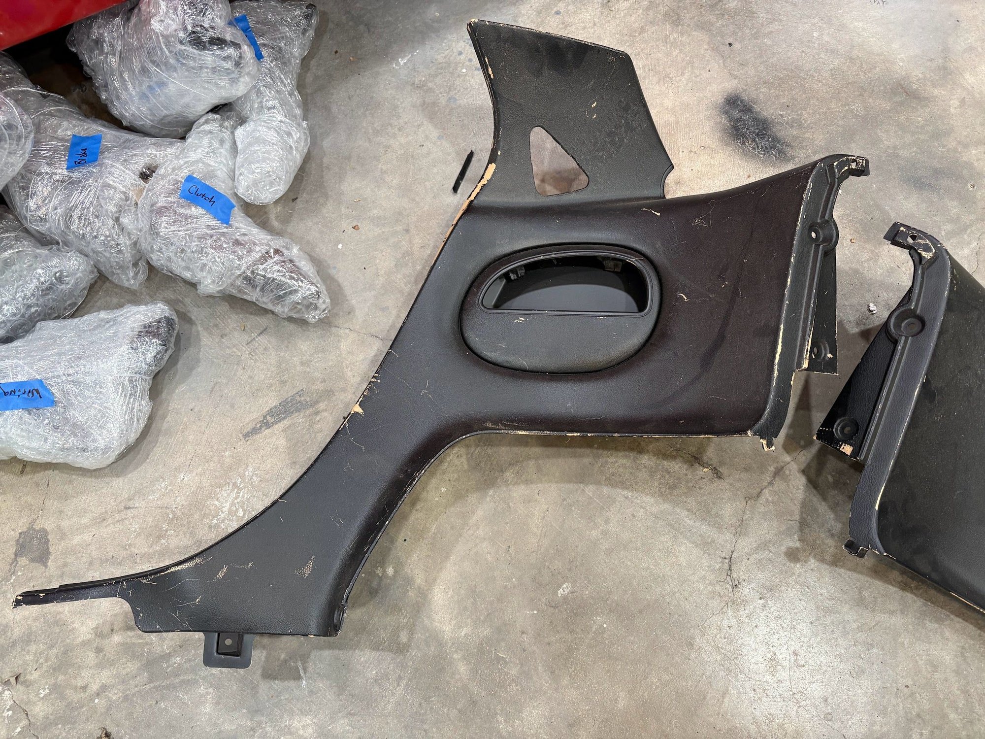 Interior/Upholstery - FD Rear Interior Sides - Tan (painted black) - Used - 0  All Models - Austin, TX 78757, United States