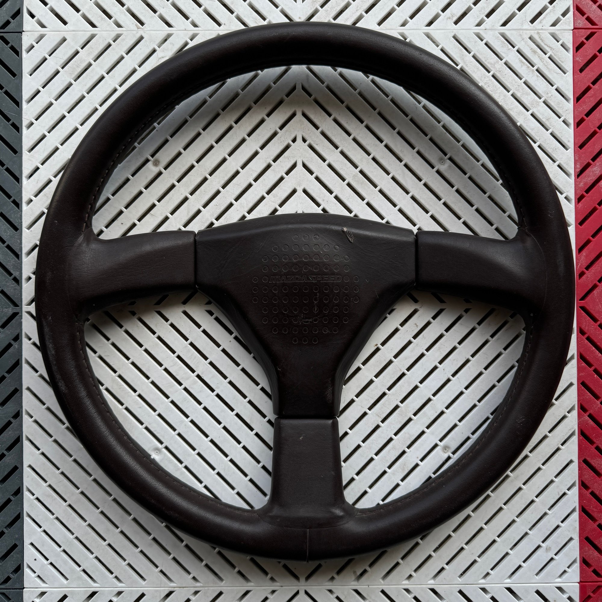 Interior/Upholstery - MAZDASPEED Steering Wheel with Cover - Used - 1979 to 1985 Mazda RX-7 - Birmingham, MI 48323, United States