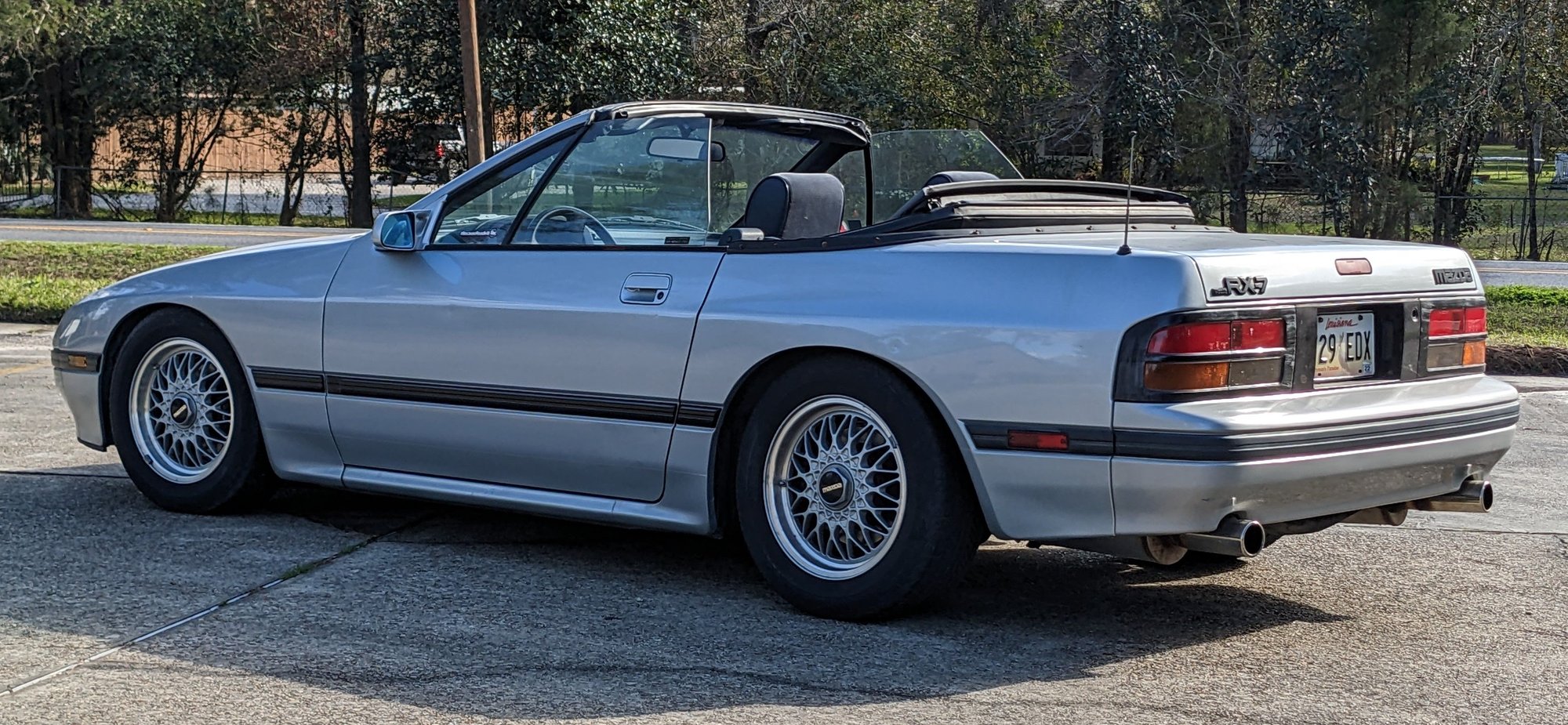 1988 Mazda RX-7 - 1988 FC Vert -- LS1/T56 - Used - VIN jm1fc351xj0103271 - 80,000 Miles - 8 cyl - 2WD - Manual - Convertible - Silver - Baton Rouge, LA 70809, United States