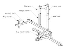 Not sure if everything will be made, probably just the pivots and the “hanger” bracket. And custom mounts to the body. Has anyone seeing this put an FB on a rotisserie? Or even seen one in a rotisserie? Mounting points/suggestions are definitely welcome, because I haven’t really gotten that far yet... not sure where/ how to mount the car to the hanger 