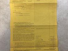 Sales paperwork for August of 1988