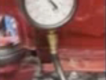 A screenshot of the oil pressure