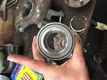 New rear bearings.