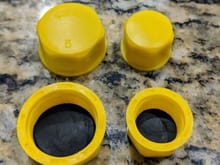 Mana Evaporator Side Threaded Sealing Caps (22 x 1.5 and 16 x 1.5) - $10. Have 9 extra sets of these since I had to buy in bulk.

Great to protect the threads and evaporator from contaminants when you've removed all the AC components from the engine bay but left the evaporator under the dash. 
