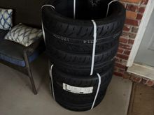 Tires are ALREADY here.  Tire Rack doesn't play around!  Hopefully get them installed Monday