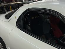 After being thronged at the local Porsche dealer the day before, a chance for Nakai-san to work in peace.