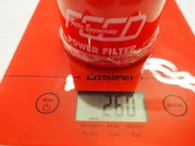 FEED weight 260g