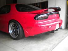 Re street diffuser with FEED rear wing
