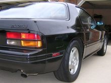 88 rx7 rear angle view