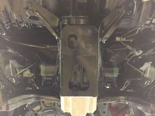Rear diff cradle brace