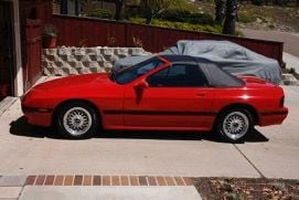 1988 Mazda RX-7 - 1988 Mazda RX7 -convertible - 2nd owner, well maintained with records, runs great - Used - VIN JM1FC3513J0106822 - 85,664 Miles - Other - 2WD - Manual - Convertible - Red - Carlsbad, CA 92009, United States