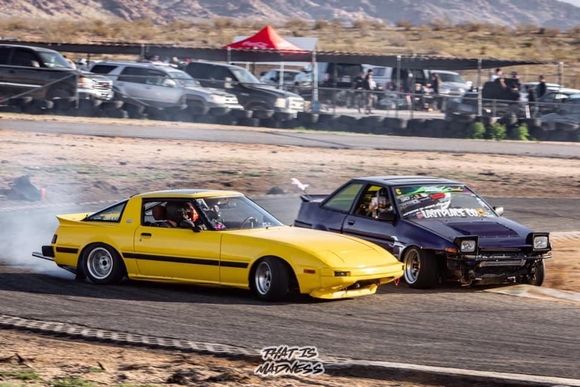 kyle performing the classic gutter run in his 86