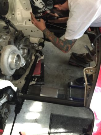Started fabing up the tubed front end.