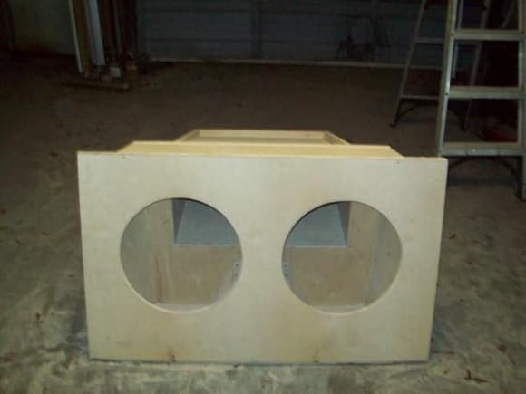 Sub box with the front on
