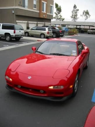 Not my car, never was. I can't even take credit for the nice claybar job, but I did DD it for a while. The windows didn't roll down, and the AC didn't work, but it was so much fun to JUST drive. Love the FD &lt;3