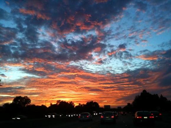 405 FWY North in Irvine, CA on 9/11/09 at 7:09PM