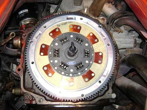 spec clutch installed