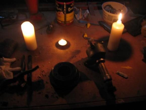 Yeah, I've worked by candle light...have you?