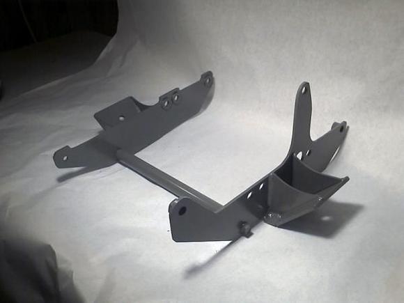 Custom 20B motor mount frame for Turbo II.