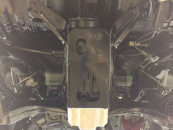Rear diff cradle brace