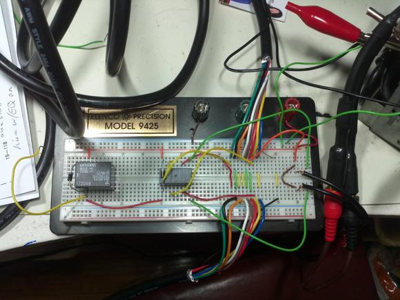 Aux-in breadboard