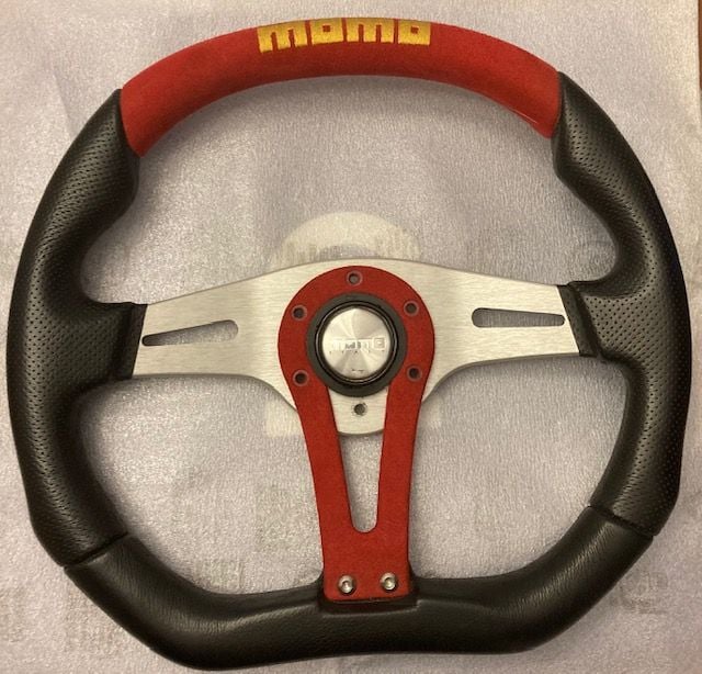 Interior/Upholstery - Momo Steering Wheel and Hub - Used - All Years Any Make All Models - Clarksville, TN 37040, United States