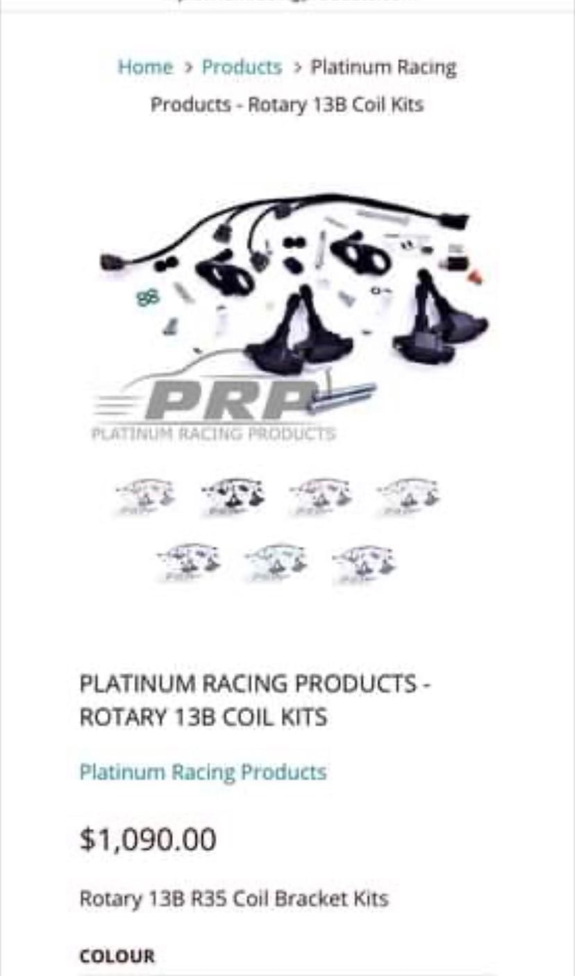 Engine - Power Adders - PRP R35 Coil kit for 13B REW - New - 1992 to 2002 Mazda RX-7 - Dededo, Guam