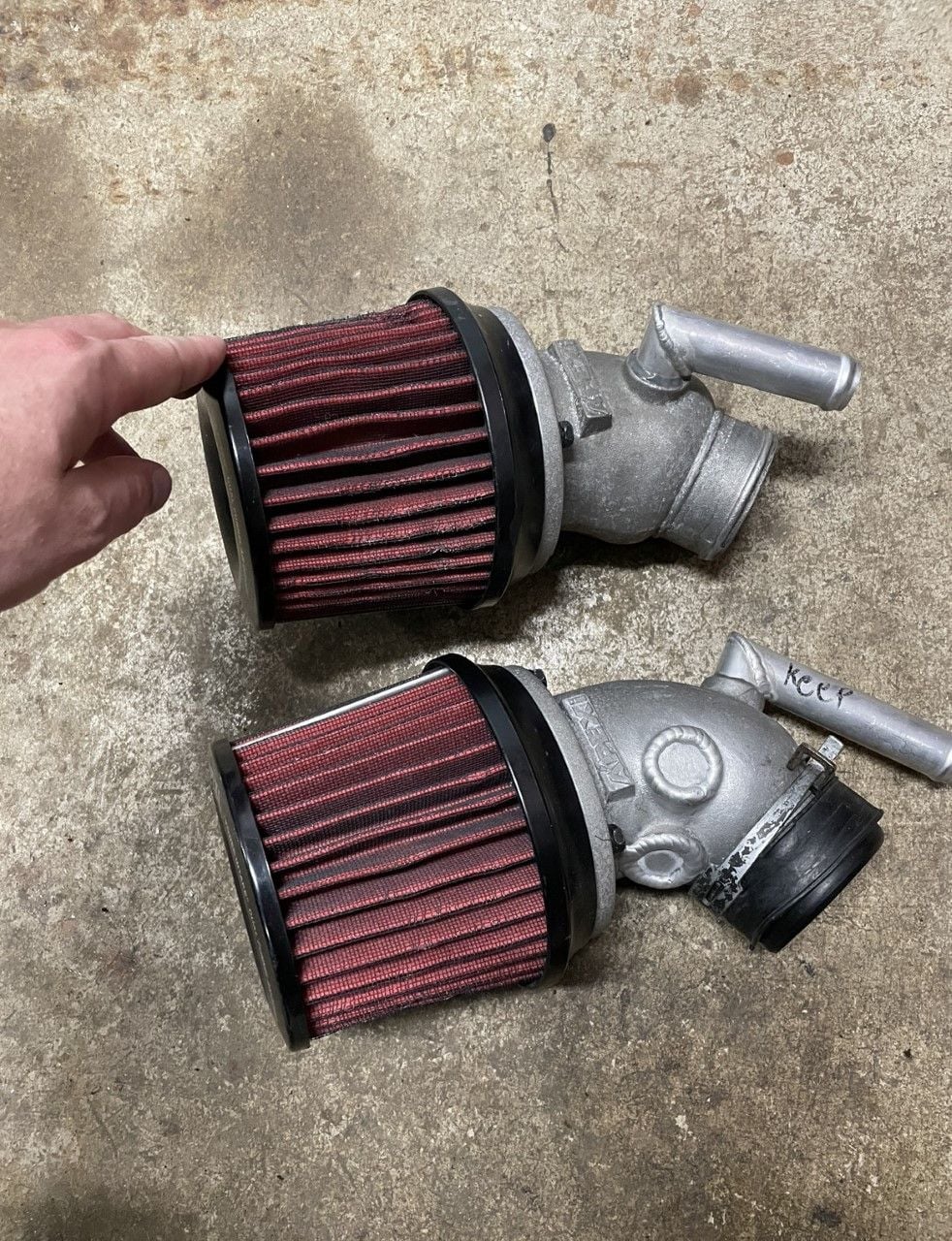 Engine - Intake/Fuel - Modified Apexi Power Intakes - Used - 1992 to 2002 Mazda RX-7 - State College, PA 16801, United States