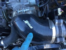How to make an $80 low-profile intake for an LS1 RX-8: Buy a 90 degree 3.5" elbow.