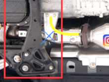 Build a bracket flowing Yellow line.