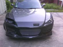 as of 8/31/09  having a tough time applying this front bumper dam Carbon fiber.. Giving me hell...