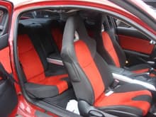 passenger side custom interior