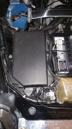 Oe cover back on, covers up new ecu