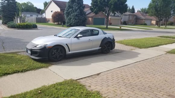 me and a friens put on the rear overfenders. this week.