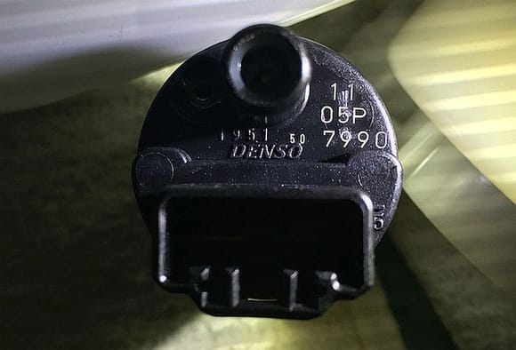 Top of the Denso pump.