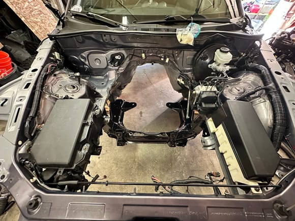 I spent a lot of time cleaning the engine bay. I wanted to respray the bay when I respray the whole car but I know my OCD will be never ending and the car wont ever be done; like my FD sitting...