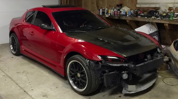 This is the RX-8 GT that will be the lucky recipient of the S2 drivetrain