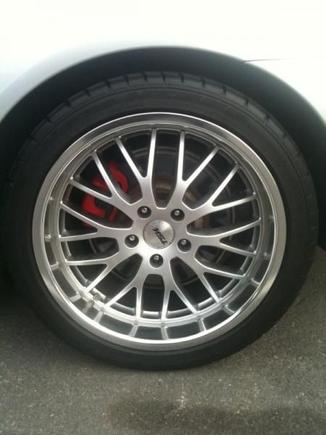 Rear calipers